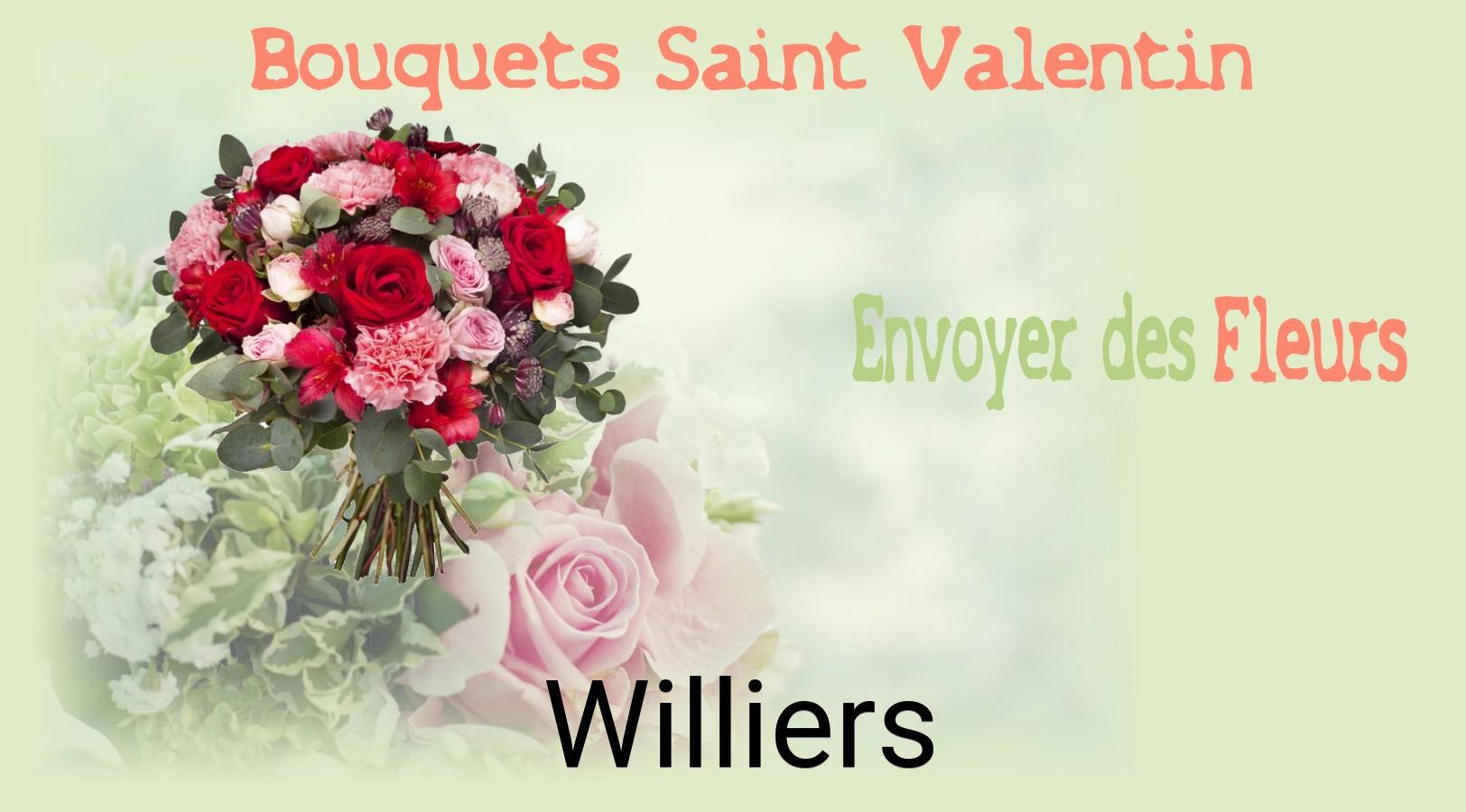 Roses de Saint-Valentin livrées à Williers